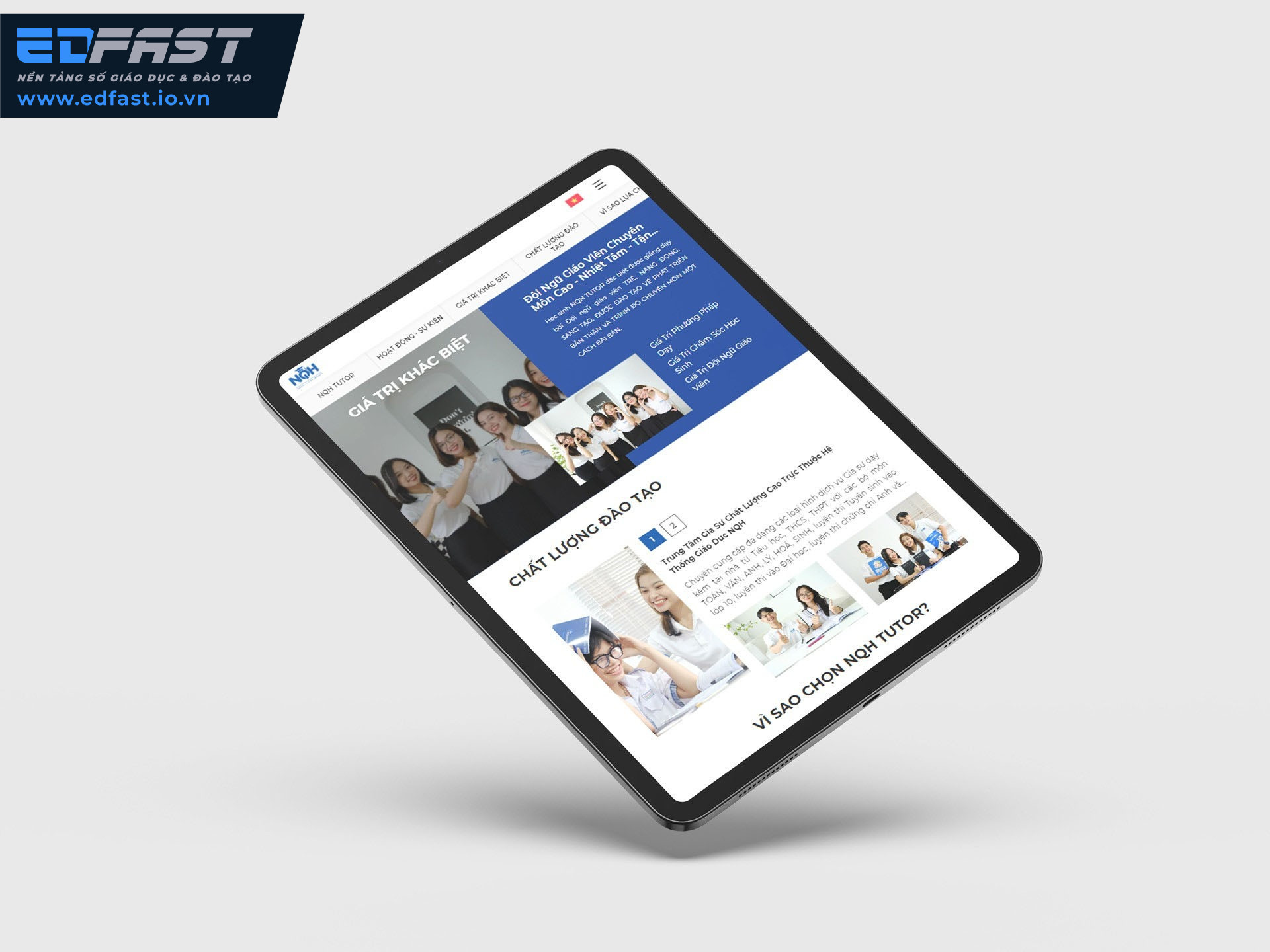 HỆ THỐNG GIÁO DỤC  NQH EDU SYSTEM