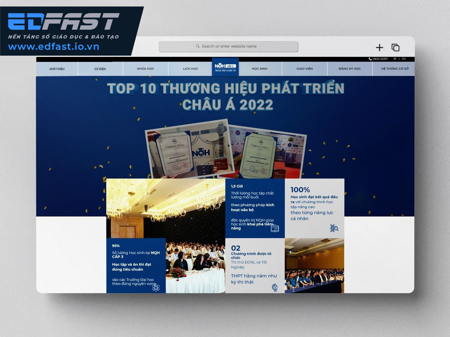 TRUNG TÂM LUYỆN THI ĐẠI HỌC - NQH CẤP 3