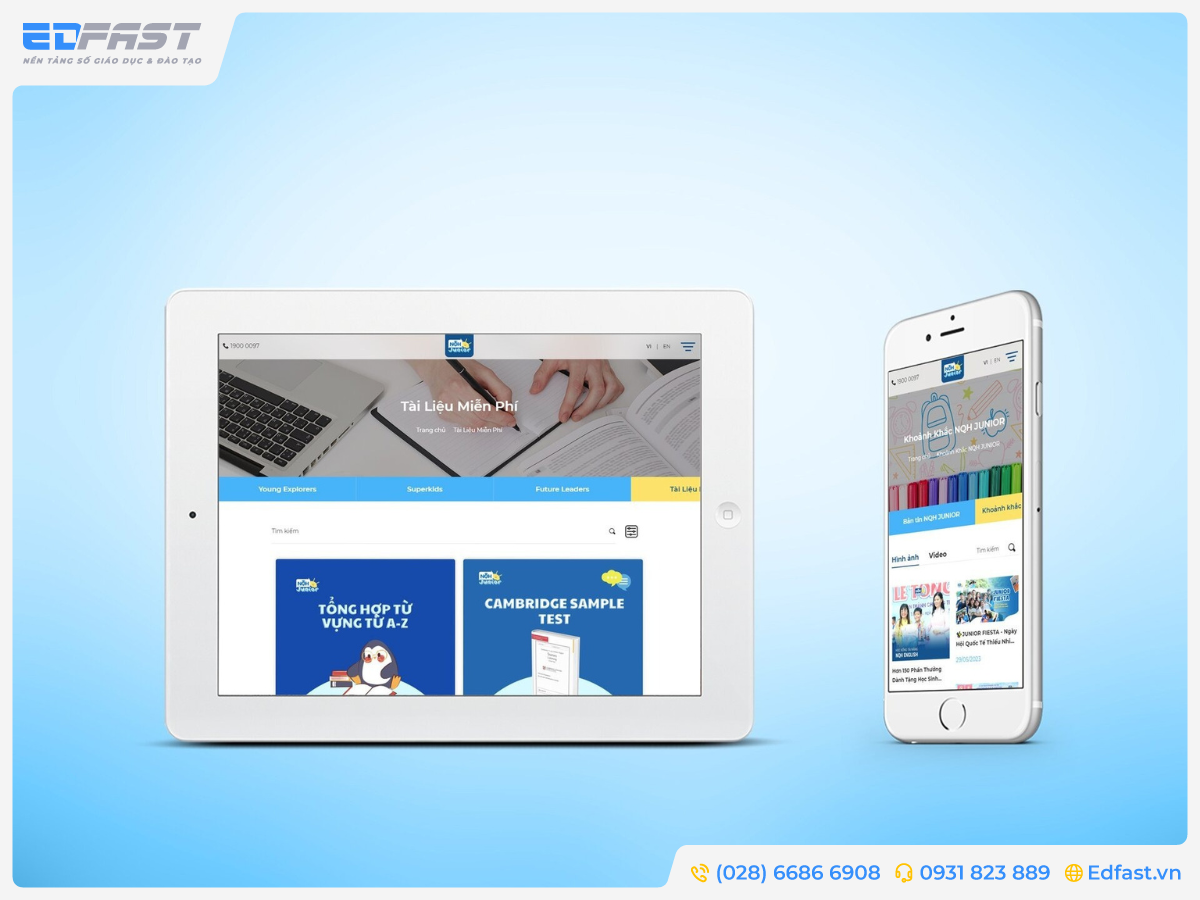 TRUNG TÂM ANH NGỮ THIẾU NHI NQH JUNIOR