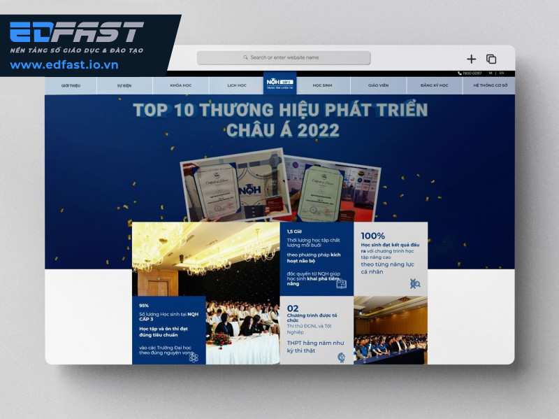 TRUNG TÂM LUYỆN THI ĐẠI HỌC - NQH CẤP 3